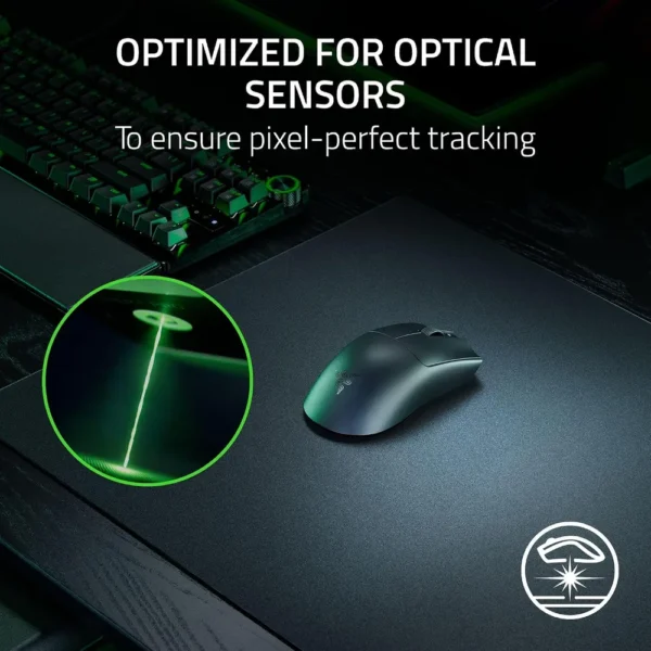 ALFOMBRILLA GAMER RAZER ATLAS PRO CRISTAL TEMPLADO | NEGRA