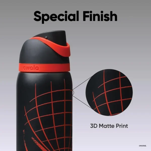 OWALA FREESIP BOTELLA DE AGUA MARVEL 32 OZ / 946 ML | SPIDER-MAN