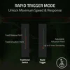 TECLADO ALÁMBRICO GAMER RAZER HUNTSMAN V3 TKL ANALÓGICO ÓPTICO| NEGRA