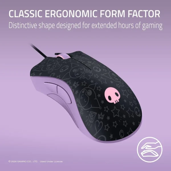 MOUSE GAMER RAZER DEATHADDER ESSENTIAL KUROMI| NEGRA