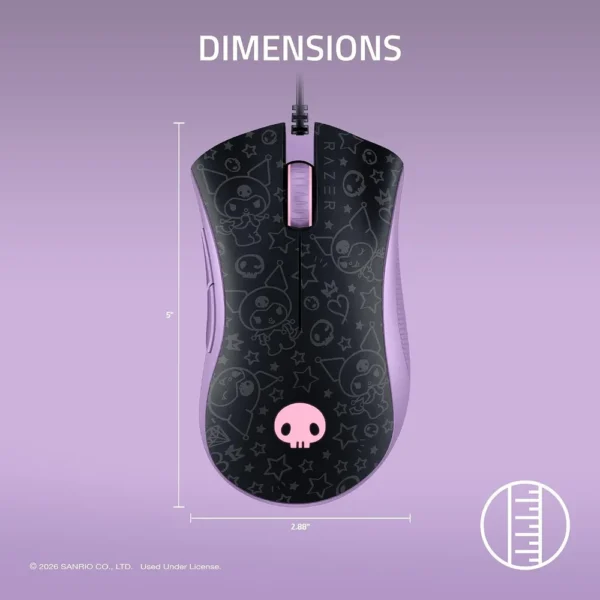 MOUSE GAMER RAZER DEATHADDER ESSENTIAL KUROMI| NEGRA
