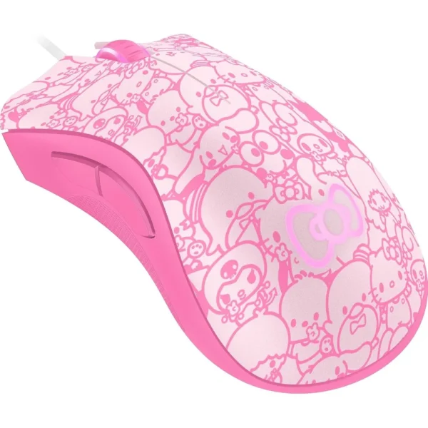 MOUSE GAMER RAZER DEATHADDER ESSENTIAL HELLO KITTY| NEGRA