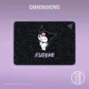 ALFOMBRILLA GAMER RAZER GOLIATHUS MEDIUM KUROMI| NEGRA
