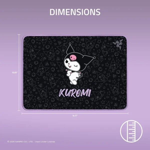 ALFOMBRILLA GAMER RAZER GOLIATHUS MEDIUM KUROMI| NEGRA