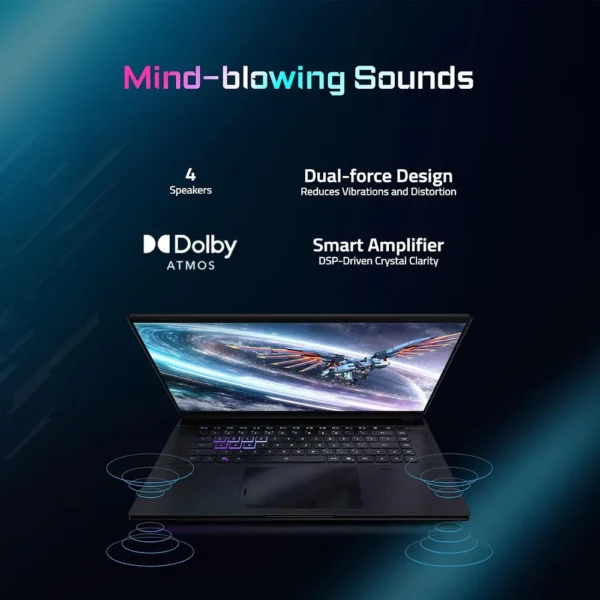 LAPTOP GIGABYTE AORUS MASTER 16 GEN 2 16″ RYZEN 9 RTX 5080 32GB 1TB | NEGRO 5°
