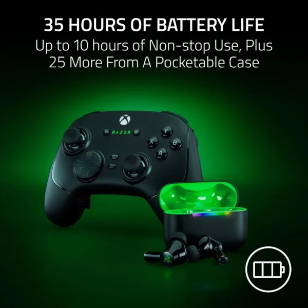 AUDÍFONOS GAMER INALÁMBRICOS RAZER HAMMERHEAD V3 X XBOX| NEGRA