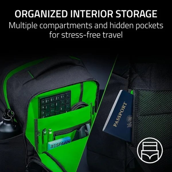 MOCHILA PARA LAPTOP GAMER RAZER ROGUE V4 18"| NEGRA