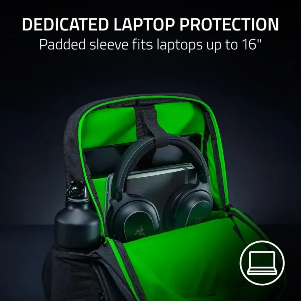 MOCHILA PARA LAPTOP GAMER RAZER ROGUE V4 16"| NEGRA