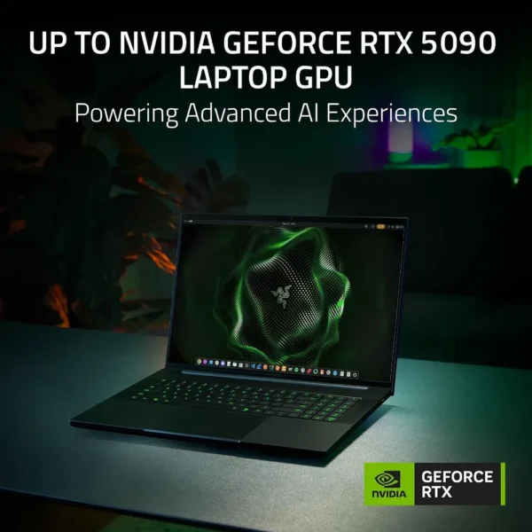 LAPTOP RAZER BLADE 18 18" INTEL ULTRA 9 RTX 5080 32GB 1TB | NEGRO