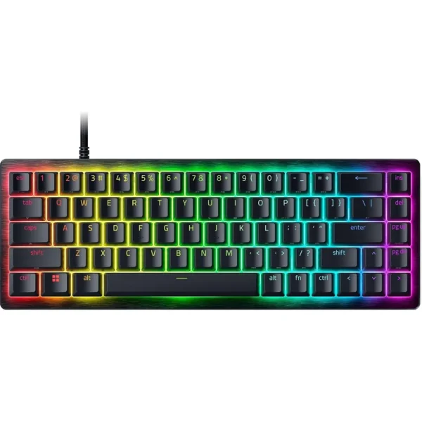 TECLADO ALÁMBRICO GAMER RAZER HUNTSMAN V3 HE MINI 65%| NEGRA