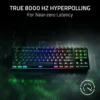 TECLADO ALÁMBRICO GAMER RAZER HUNTSMAN V3 HE TKL| NEGRA
