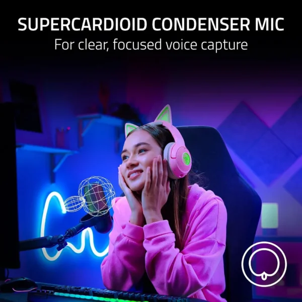 MICRÓFONO RAZER SEIREN V3 CHROMA USB-C| NEGRO