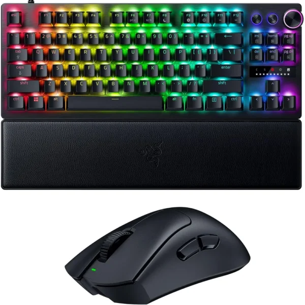 COMBO GAMER RAZER DEATHADDER V4 PRO + HUNTSMAN V3 PRO TKL |NEGRO