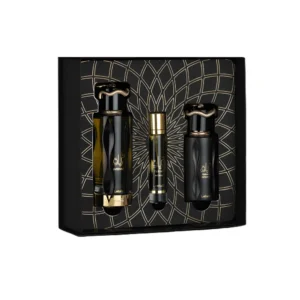 SET DE PERFUME LATTAFA TERIAQ INTENSE UNISEX 3PZS EDP