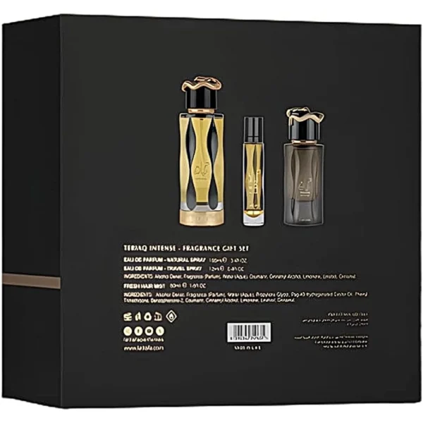 skucfb0dngvfjbp_1_20260824_180906_153.webp SET DE PERFUME LATTAFA TERIAQ INTENSE UNISEX 3PZS EDP