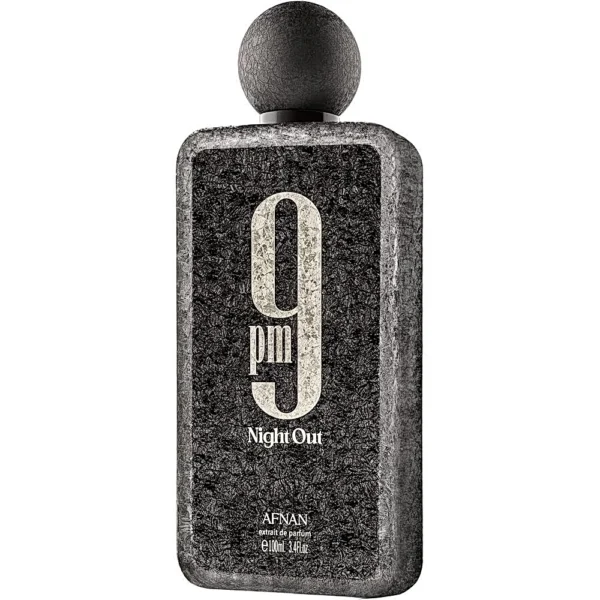 PERFUME AFNAN 9 PM NIGHT OUT EXTRAIT DE PARFUM HOMBRE 3.4 OZ / 100 ML (TESTER)