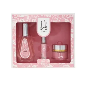 SET DE PERFUME ARD AL ZAAFARAN YARA MUJER 3 PZS