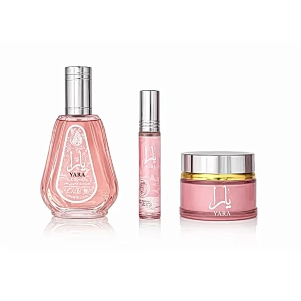 SET DE PERFUME ARD AL ZAAFARAN YARA MUJER 3 PZS