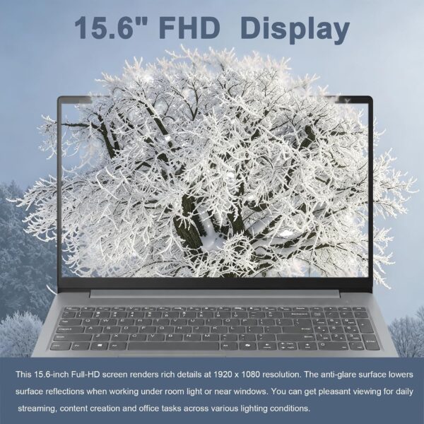 NOTEBOOK LENOVO IDEAPAD SLIM 3I INTEL N355 8GB 128GB UFS 15.6 FHD W11 | GRIS