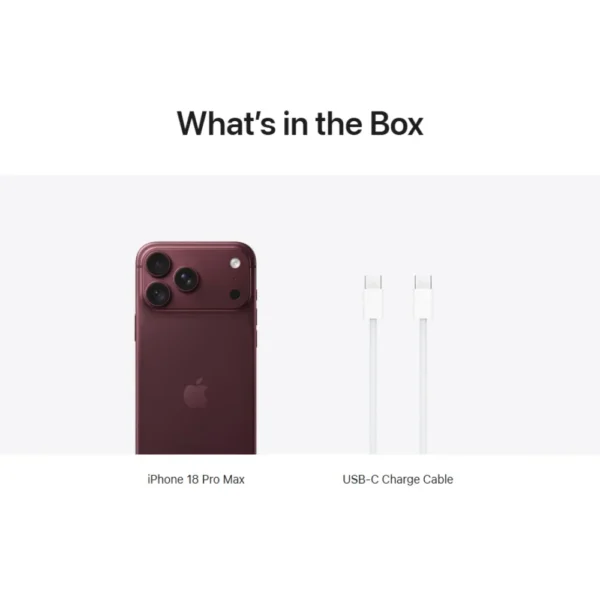 iPhone 18 Pro Max + Cubo de Regalo