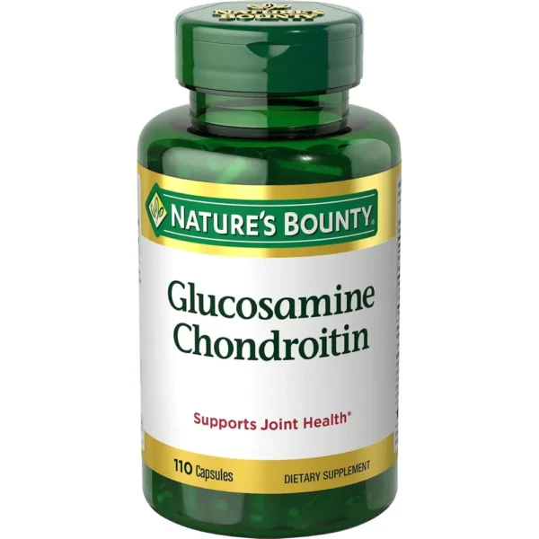GLUCOSAMINA + CONDROITINA NATURE'S BOUNTY 110 CÁPSULAS