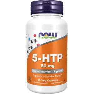 5-HTP NOW FOODS 50 MG 90 CÁPSULAS VEGETALES