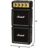 AMPLIFICADOR MICRO DE GUITARRA ELÉCTRICA A BATERÍA MS4 MARSHALL | NEGRO