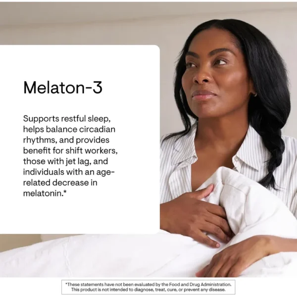 MELATONINA MELATON-3 THORNE 3 MG 60 CÁPSULAS