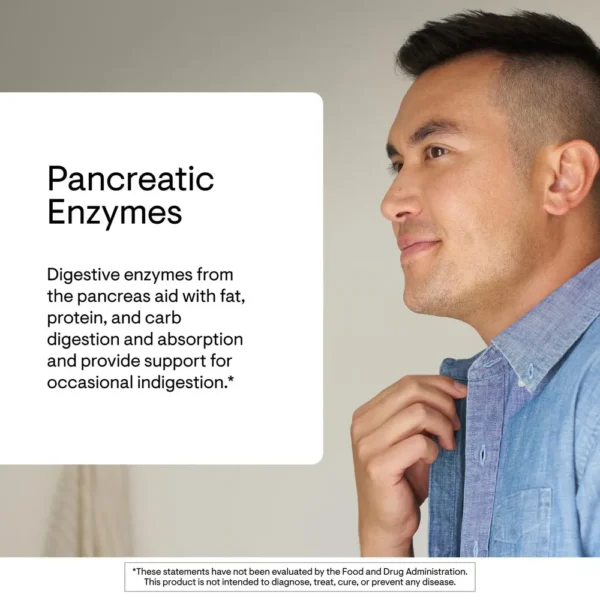 ENZIMAS PANCREÁTICAS THORNE 180 CÁPSULAS