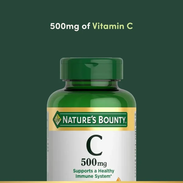 VITAMINA C NATURE'S BOUNTY 500 MG 250 TABLETAS