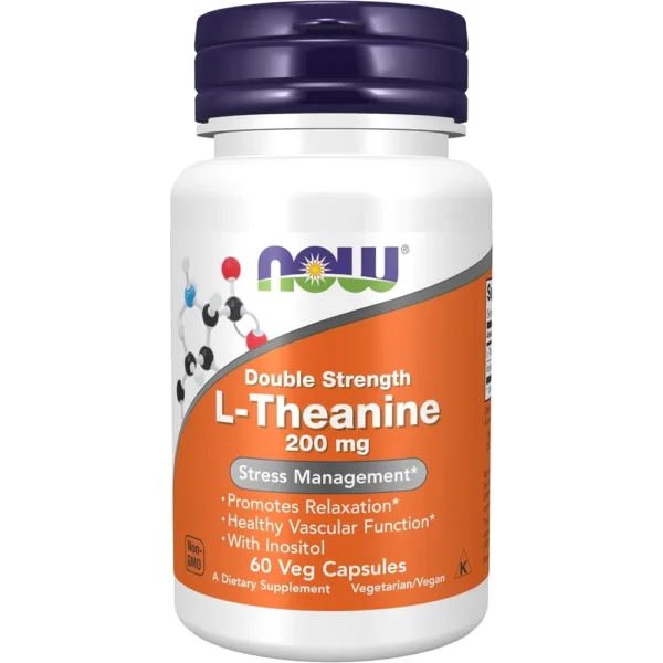 b000h7p9m0_1.webp L-TEANINA NOW FOODS 200 MG CON INOSITOL 60 CÁPSULAS VEGETALES