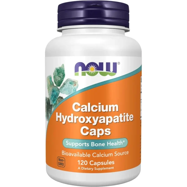 CALCIO HIDROXIAPATITA NOW FOODS 120 CÁPSULAS