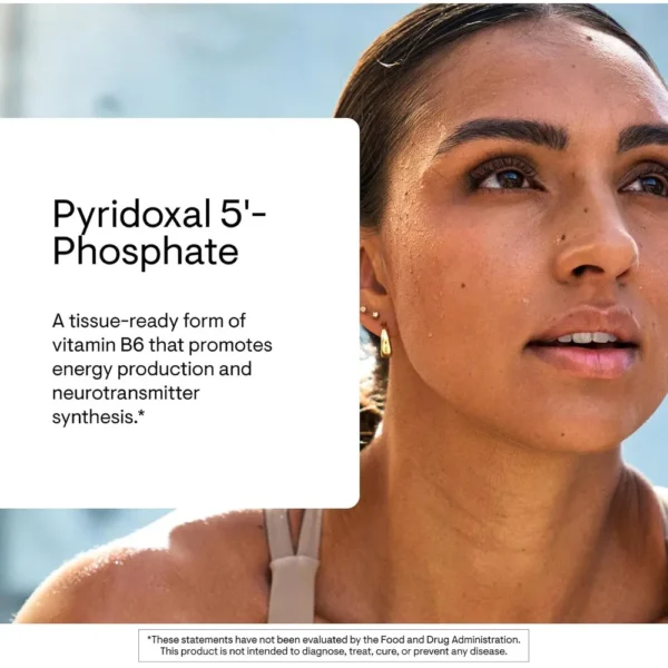 VITAMINA B6 PYRIDOXAL 5'-PHOSPHATE THORNE 180 CÁPSULAS