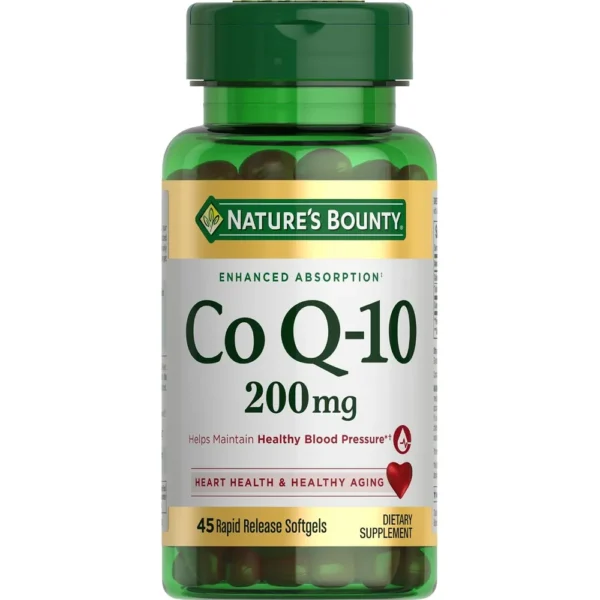 COENZIMA Q10 NATURE'S BOUNTY 200 MG 45 CÁPSULAS BLANDAS