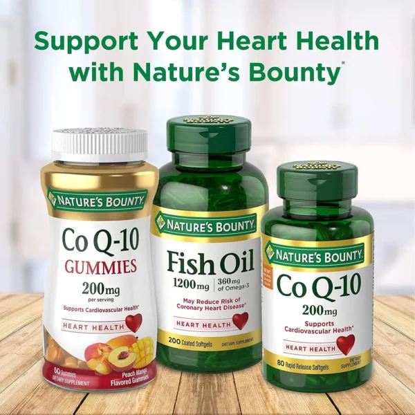 COENZIMA Q10 NATURE'S BOUNTY 200 MG 45 CÁPSULAS BLANDAS