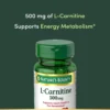 L-CARNITINA NATURE'S BOUNTY 500 MG 30 TABLETAS