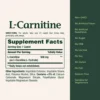 L-CARNITINA NATURE'S BOUNTY 500 MG 30 TABLETAS