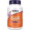 COQ10 NOW FOODS 600 MG CON VITAMINA E + LECITINA 60 CÁPSULAS BLANDAS