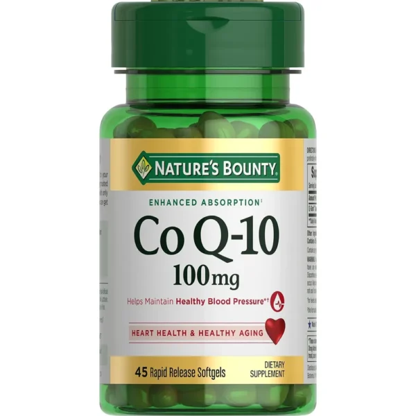COENZIMA Q10 NATURE'S BOUNTY 100 MG 45 CÁPSULAS BLANDAS