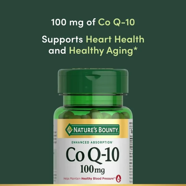 COENZIMA Q10 NATURE'S BOUNTY 100 MG 45 CÁPSULAS BLANDAS