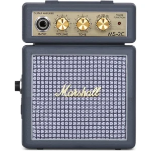 AMPLIFICADOR MICRODE GUITARRA ELÉCTRICA A BATERÍA MS-2 MARSHALL | GRIS