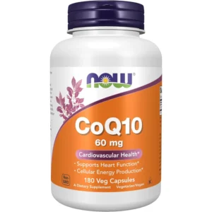COQ10 NOW FOODS 60 MG 180 CÁPSULAS