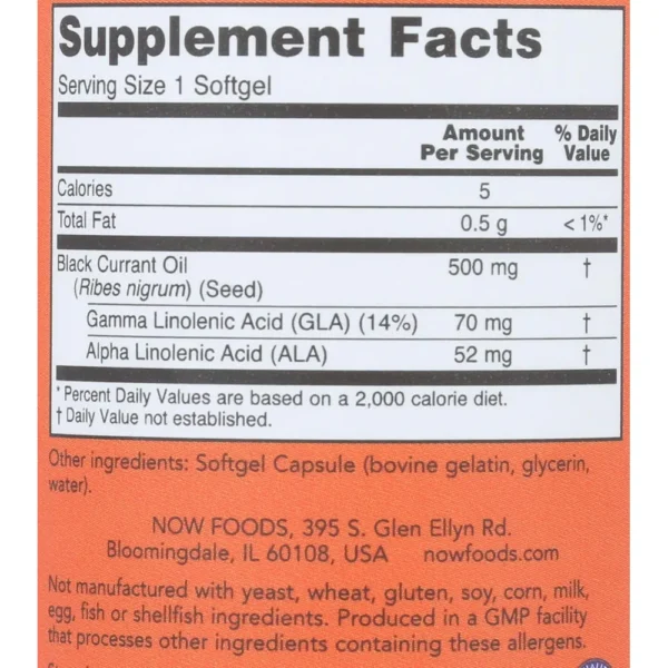 b000ww3vny_4.webp ACEITE DE GROSELLA NEGRA NOW FOODS 500 MG 100 CÁPSULAS BLANDAS | PACK 2
