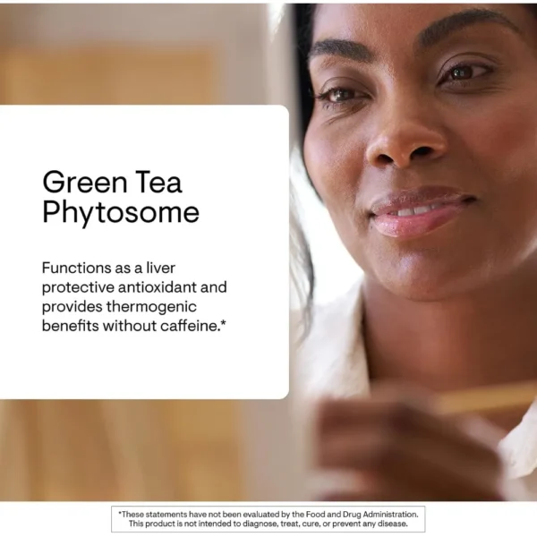 GREEN TEA PHYTOSOME THORNE 60 CÁPSULAS