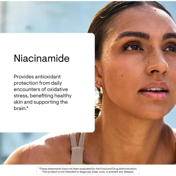 VITAMINA B3 NIACINAMIDA THORNE 500 MG 180 CÁPSULAS