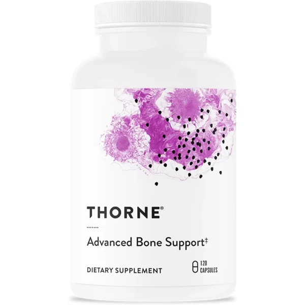 ADVANCED BONE SUPPORT THORNE CALCIO + MAGNESIO + VITAMINA D3 120 CÁPSULAS