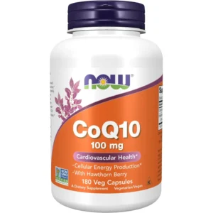 COQ10 NOW FOODS 100 MG 180 CÁPSULAS
