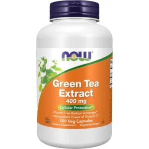 EXTRACTO DE TÉ VERDE NOW FOODS 400 MG CON VITAMINA C 250 CÁPSULAS