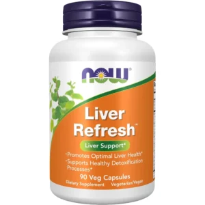 LIVER REFRESH NOW FOODS CON CARDO MARIANO 90 CÁPSULAS
