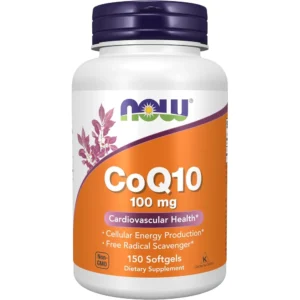 COQ10 NOW FOODS 100 MG 150 CÁPSULAS BLANDAS
